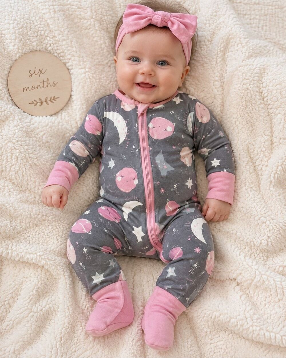 Little sleepies sleeper size 6 to 12 months